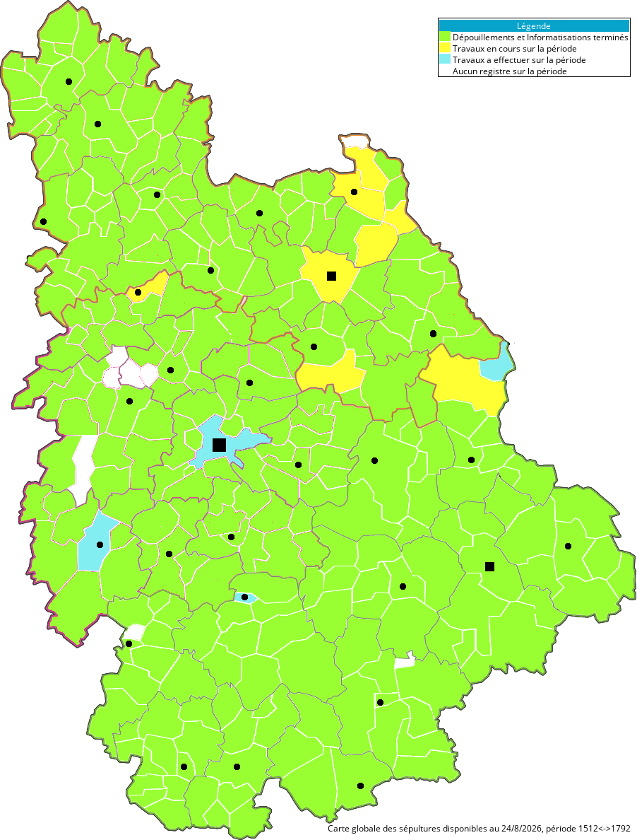 Dépouillements des Sépultures